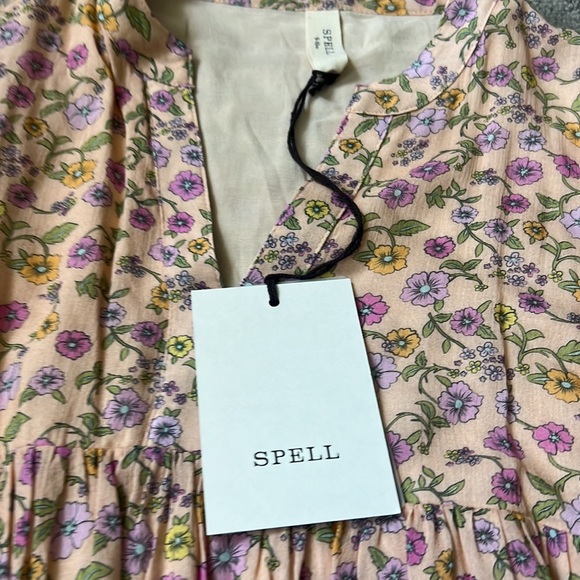 NWT SPELL &THE LITTLE GYPSIES GIRLS DRESS SIZE 9-10Y - Picture 2 of 3